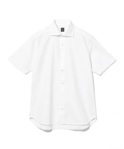 COOLMAX(R) カラミ ショートスリーブ カッタウェイカラーシャツ