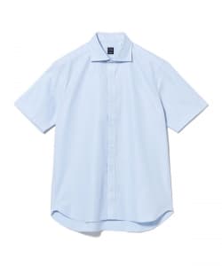 COOLMAX(R) カラミ ショートスリーブ カッタウェイカラーシャツ