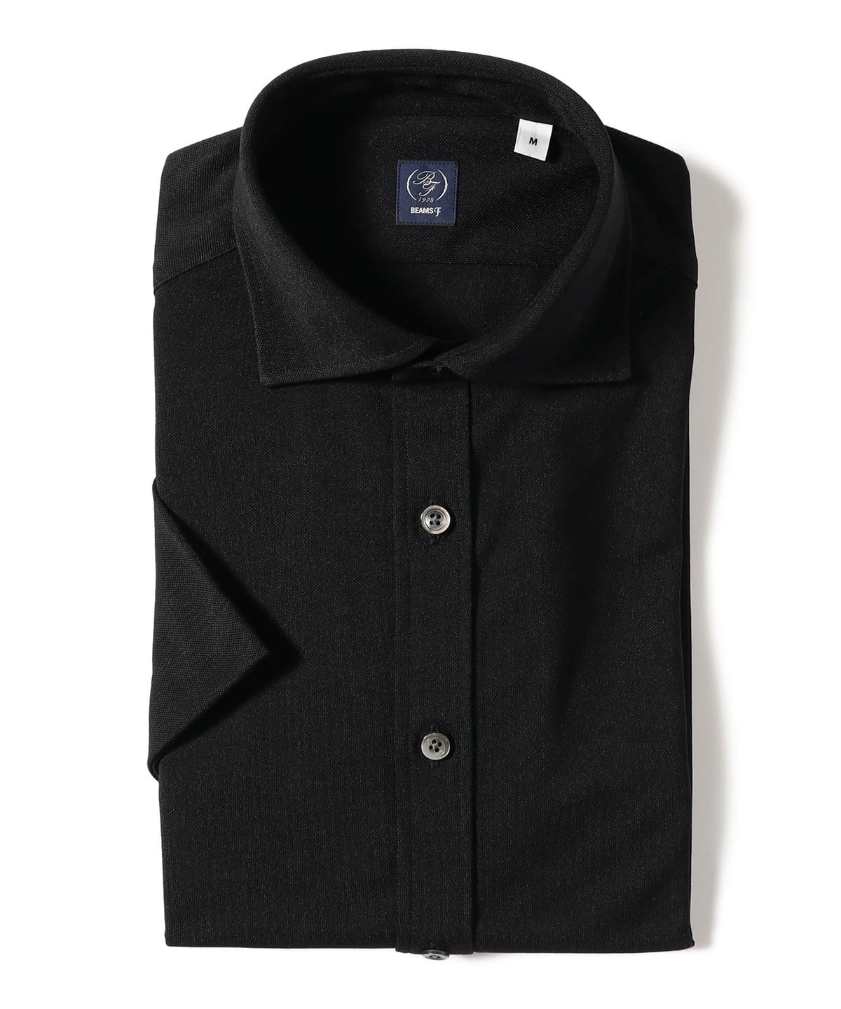 BEAMS F（ビームスF）コットン ポリエステル カノコ ショートスリーブ