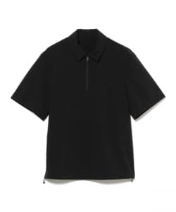 MONCLER / ハーフジップ ショートスリーブ シャツ