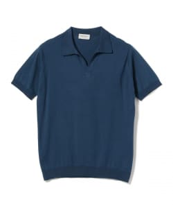 ▲JOHN SMEDLEY × BEAMS F / 別注 JATHAN 30ゲージ コットン スキッパーポロシャツ