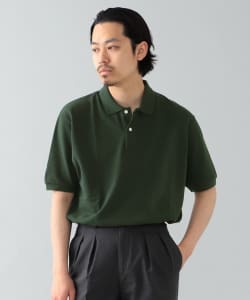 【アウトレット】ELACIO / カノコ ポロシャツ