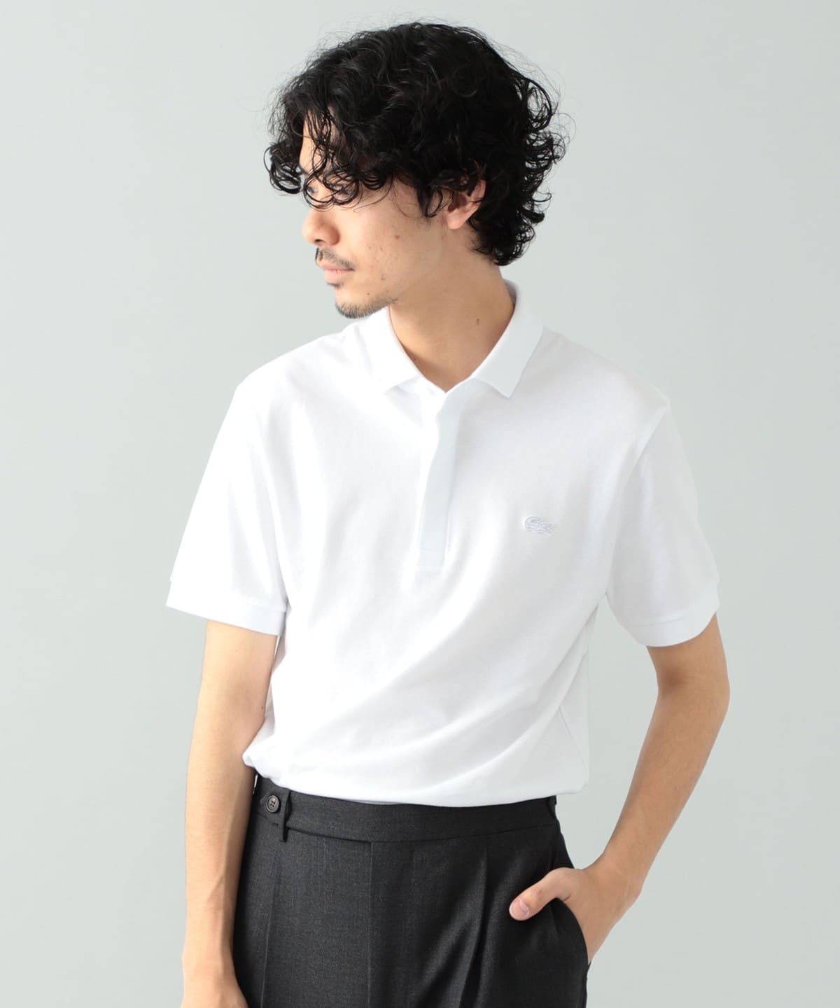 BEAMS F（ビームスF）LACOSTE / PARIS ポロシャツ（シャツ・ブラウス ...