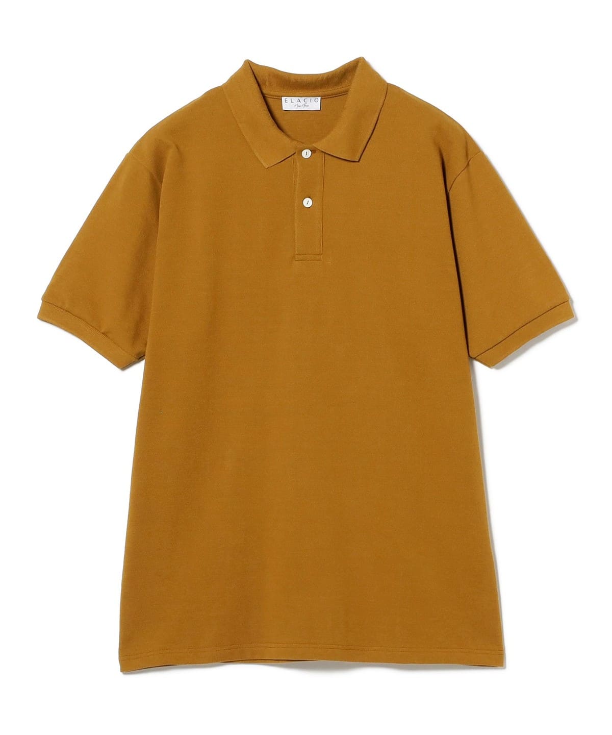 ELACIO / カノコ ポロシャツ シャツ・ブラウス MEN CAMEL BROWN 3 ELACIO / カノコ ポロシャツ シャツ・ブラウス MEN CAMEL BROWN 3