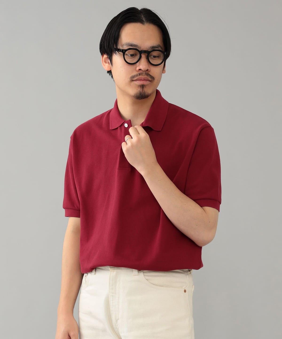 ELACIO / カノコ ポロシャツ シャツ・ブラウス MEN CHERRY 4 ELACIO / カノコ ポロシャツ シャツ・ブラウス MEN CHERRY 4