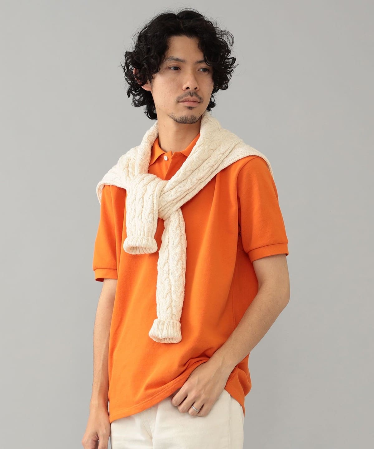 ELACIO / カノコ ポロシャツ シャツ・ブラウス MEN OCHRE 3 ELACIO / カノコ ポロシャツ シャツ・ブラウス MEN OCHRE 3
