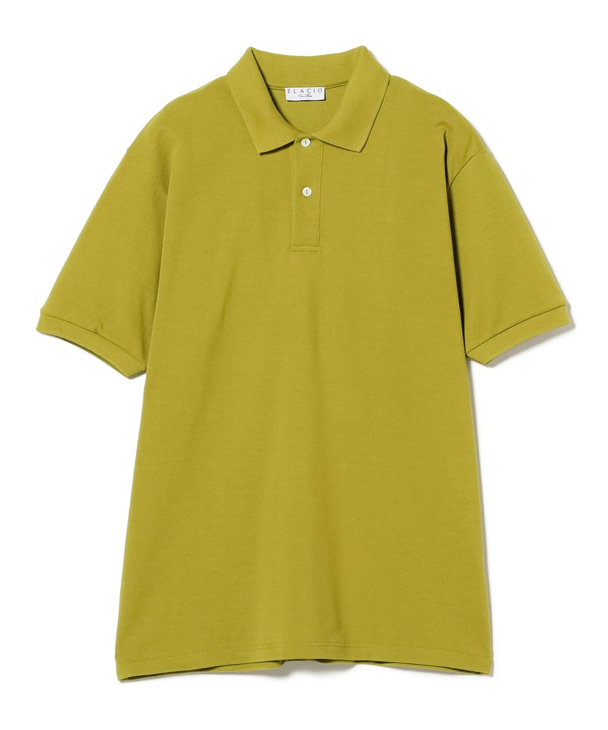 ELACIO / カノコ ポロシャツ シャツ・ブラウス MEN APPLE GREEN 3 ELACIO / カノコ ポロシャツ シャツ・ブラウス MEN APPLE GREEN 3