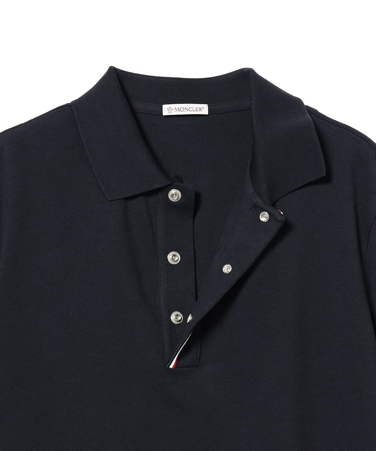 BEAMS F BEAMS / Snap button polo shirt (shirt MONCLER blouse
