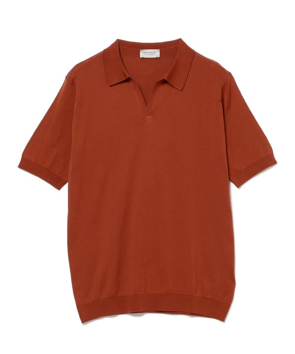 BEAMS F(ビームスF)JOHN SMEDLEY / SYRES コットン スキッパー BEAMS F(ビームスF)JOHN SMEDLEY / SYRES コットン スキッパー