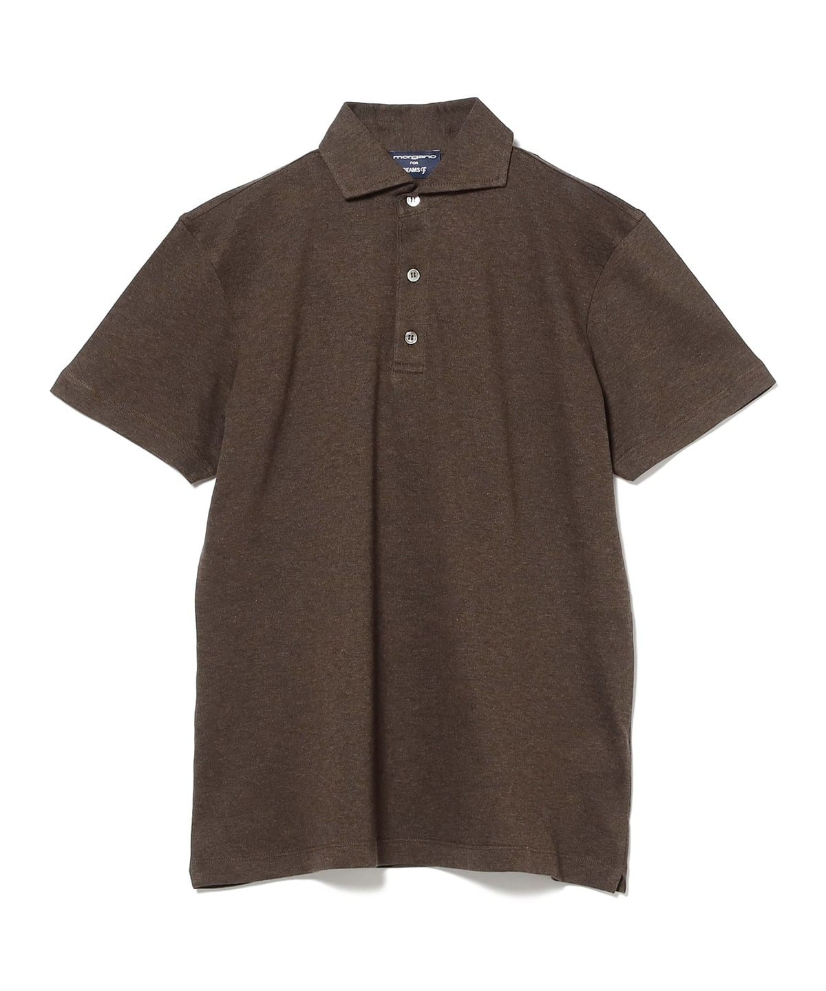 【別注】MORGANO モルガーノ / カノコ ショートスリーブ ポロシャツ シャツ・ブラウス MEN MEL. MORO/2356 48 【別注】MORGANO モルガーノ / カノコ ショートスリーブ ポロシャツ シャツ・ブラウス MEN MEL. MORO/2356 48