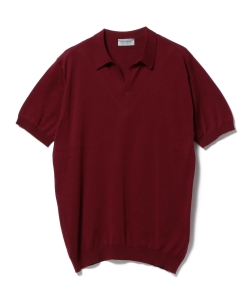 ▲JOHN SMEDLEY / NOAH スキッパー ニットポロ