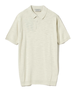 ▲JOHN SMEDLEY / PIRRO シルク 30ゲージ ニットポロシャツ