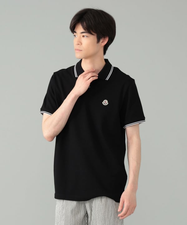 BEAMS F（ビームスF）MONCLER / ライン ポロシャツ（シャツ