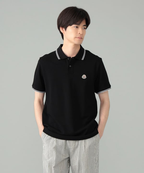 BEAMS F（ビームスF）MONCLER / ライン ポロシャツ（シャツ
