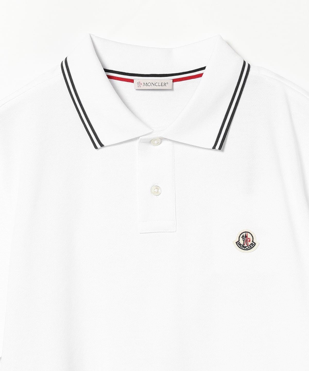 BEAMS F（ビームスF）MONCLER / ライン ポロシャツ（シャツ・ブラウス