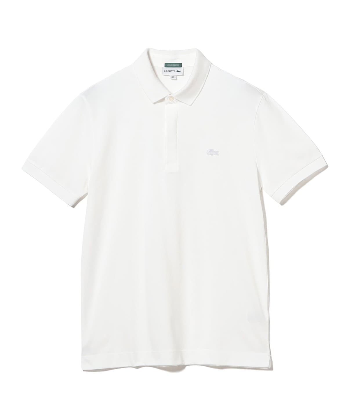 BEAMS F（ビームスF）【別注】LACOSTE / PARIS ポロシャツ（シャツ