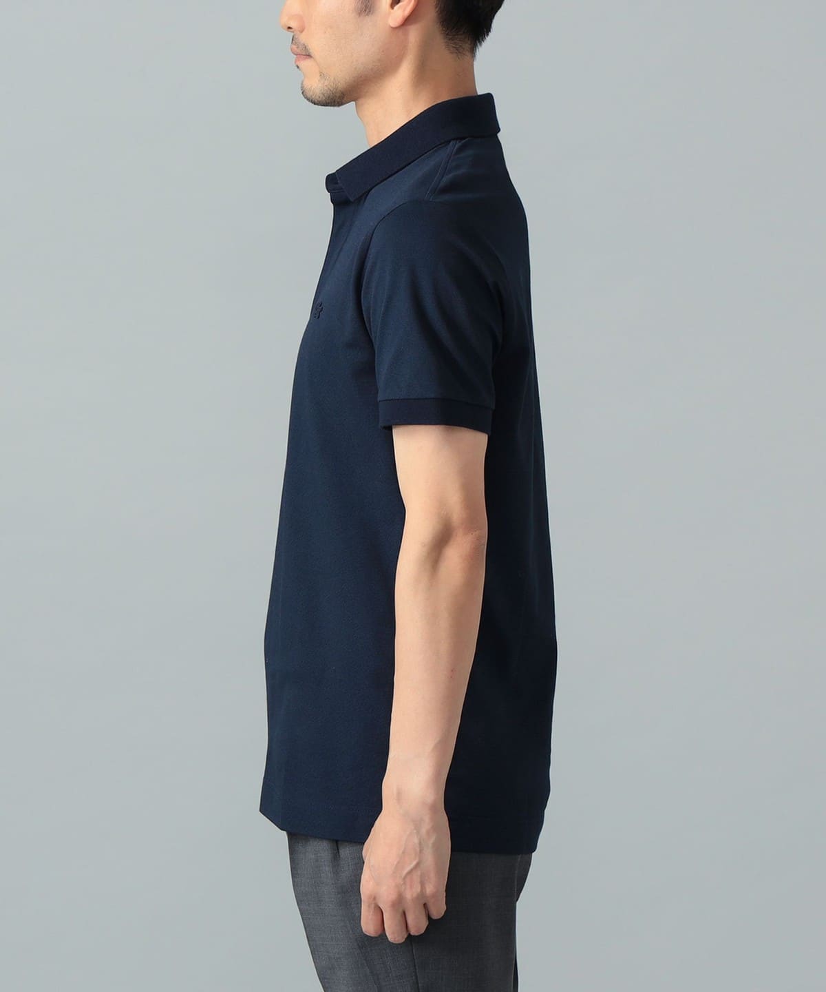 BEAMS F（ビームスF）【別注】LACOSTE / PARIS ポロシャツ（シャツ