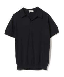 ▲JOHN SMEDLEY / ANCONA 30ゲージ コットン スキッパーポロシャツ