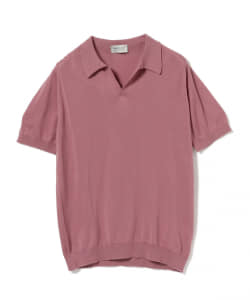 ▲JOHN SMEDLEY / ANCONA 30ゲージ コットン スキッパーポロシャツ