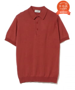 JOHN SMEDLEY / KIERAN 30ゲージ コットン ニットポロシャツ