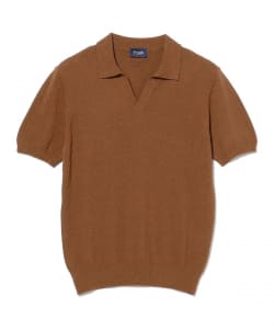 DRUMOHR / パイル スキッパー ポロシャツ