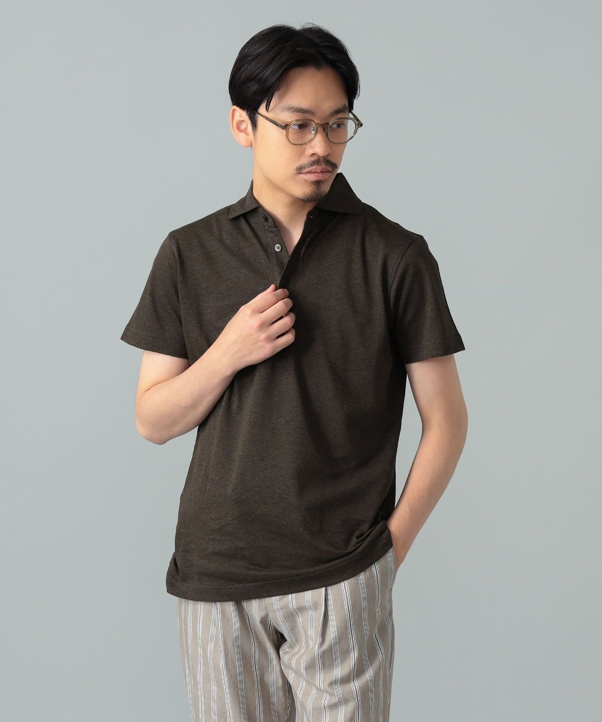 BEAMS F（ビームスF）【別注】MORGANO / コットン カノコ ショート