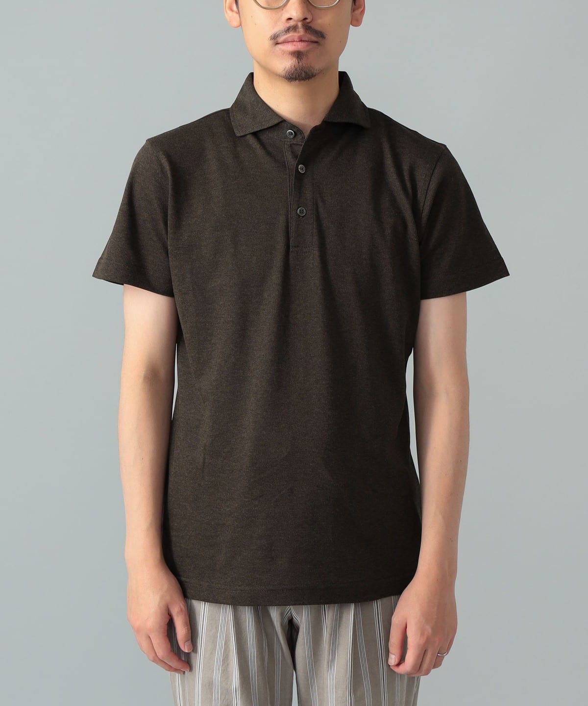 BEAMS F（ビームスF）【別注】MORGANO / コットン カノコ ショート