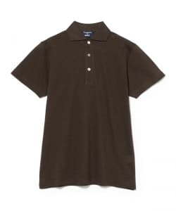 【別注】MORGANO / コットン カノコ ショートスリーブ ポロシャツ