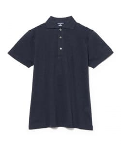 【別注】MORGANO / コットン カノコ ショートスリーブ ポロシャツ