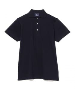 【別注】MORGANO / コットン カノコ ショートスリーブ ポロシャツ