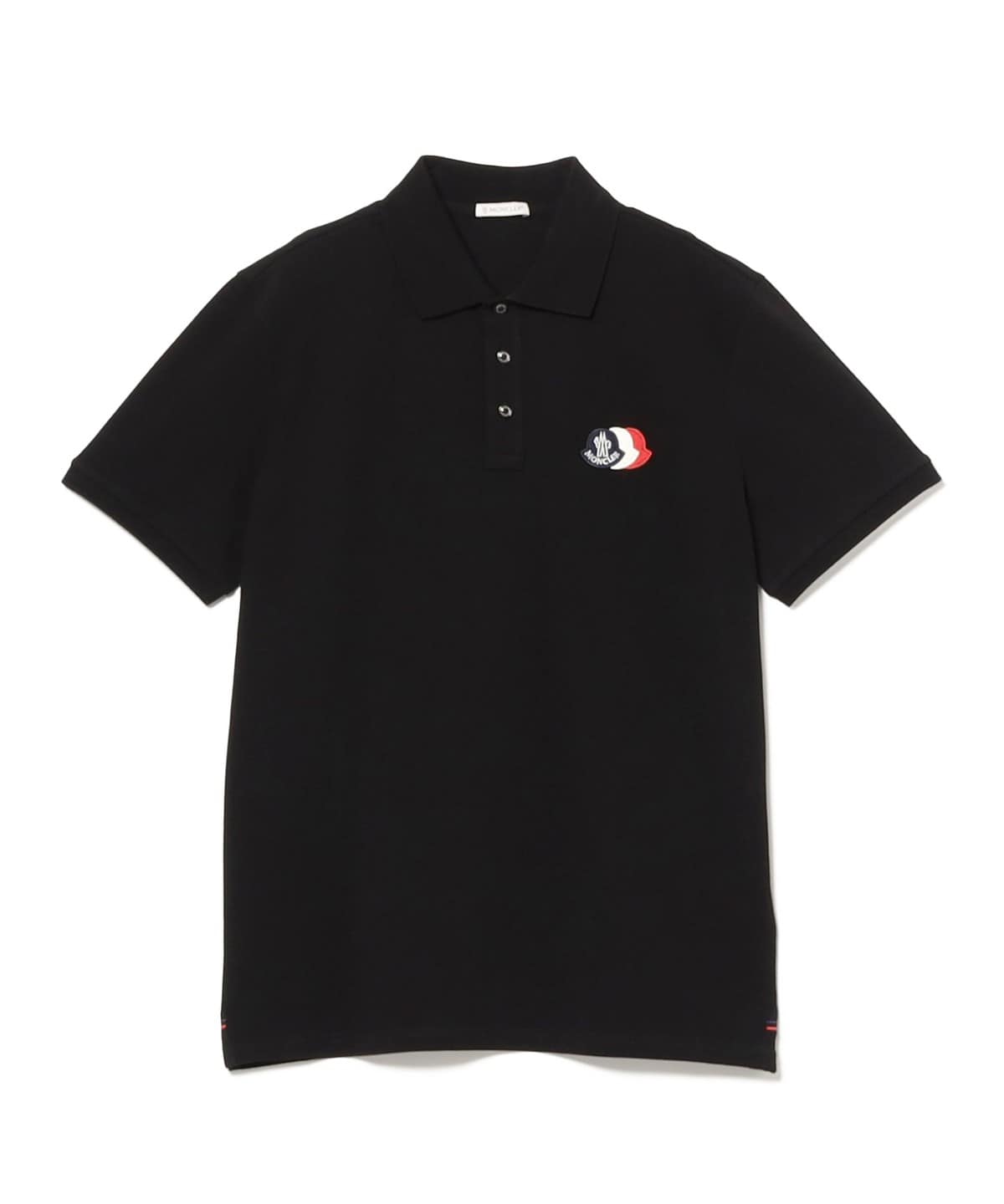 BEAMS F（ビームスF）MONCLER / トリコロールロゴ ポロシャツ（シャツ