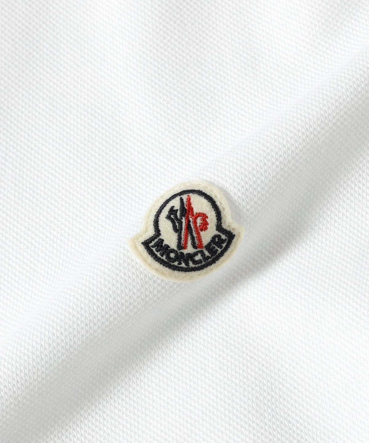 BEAMS F（ビームスF）MONCLER / トリコロール ライン ポロシャツ