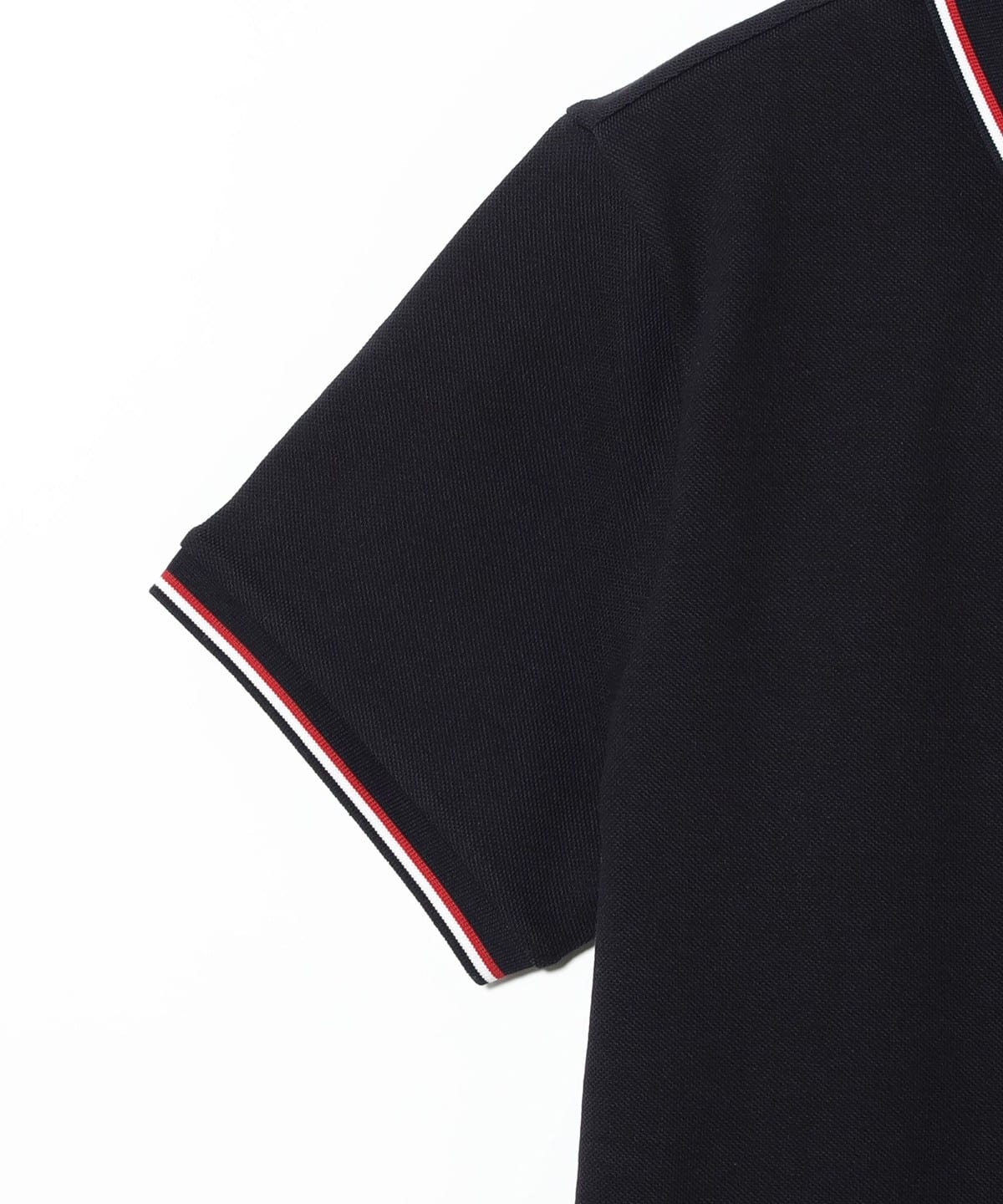 BEAMS F（ビームスF）MONCLER / トリコロール ライン ポロシャツ