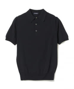 ▲BEAMS F / ニット ポロシャツ