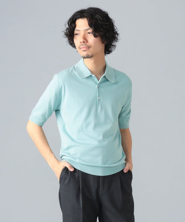 BEAMS F（ビームスF）JOHN SMEDLEY / ISIS 30ゲージ コットン
