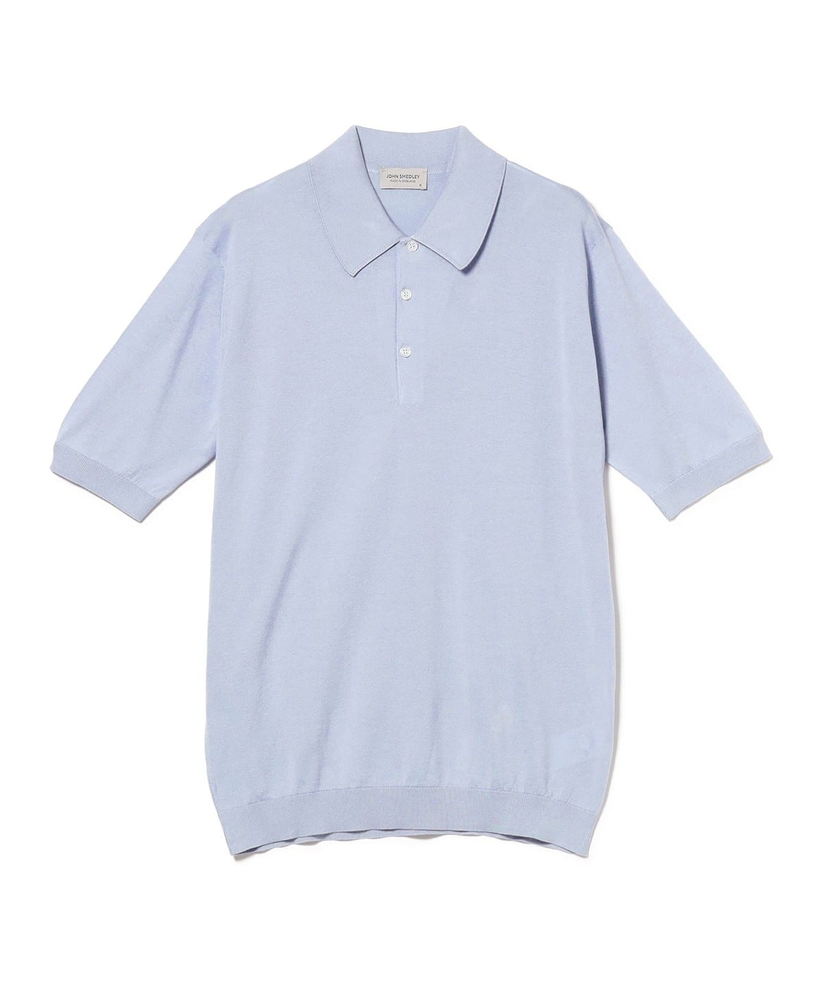 JOHN SMEDLEY ジョン スメドレー / ISIS 30ゲージ コットン ニットポロシャツ シャツ・ブラウス MEN MIRAGE BLUE S JOHN SMEDLEY ジョン スメドレー / ISIS 30ゲージ コットン ニットポロシャツ シャツ・ブラウス MEN MIRAGE BLUE S