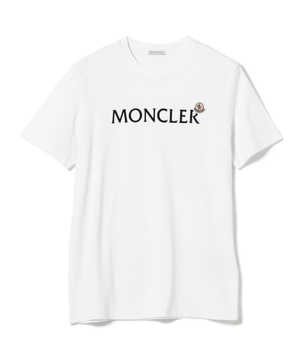 BEAMS F MONCLER / Logo crew neck T-shirt (T-shirt/cut and sew T