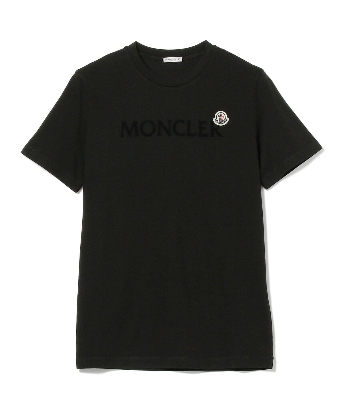 BEAMS F（ビームスF）MONCLER / ロゴ クルーネック Tシャツ（T