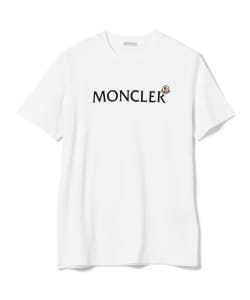 BEAMS F（ビームスF）MONCLER / ロゴレタリング Tシャツ（Tシャツ