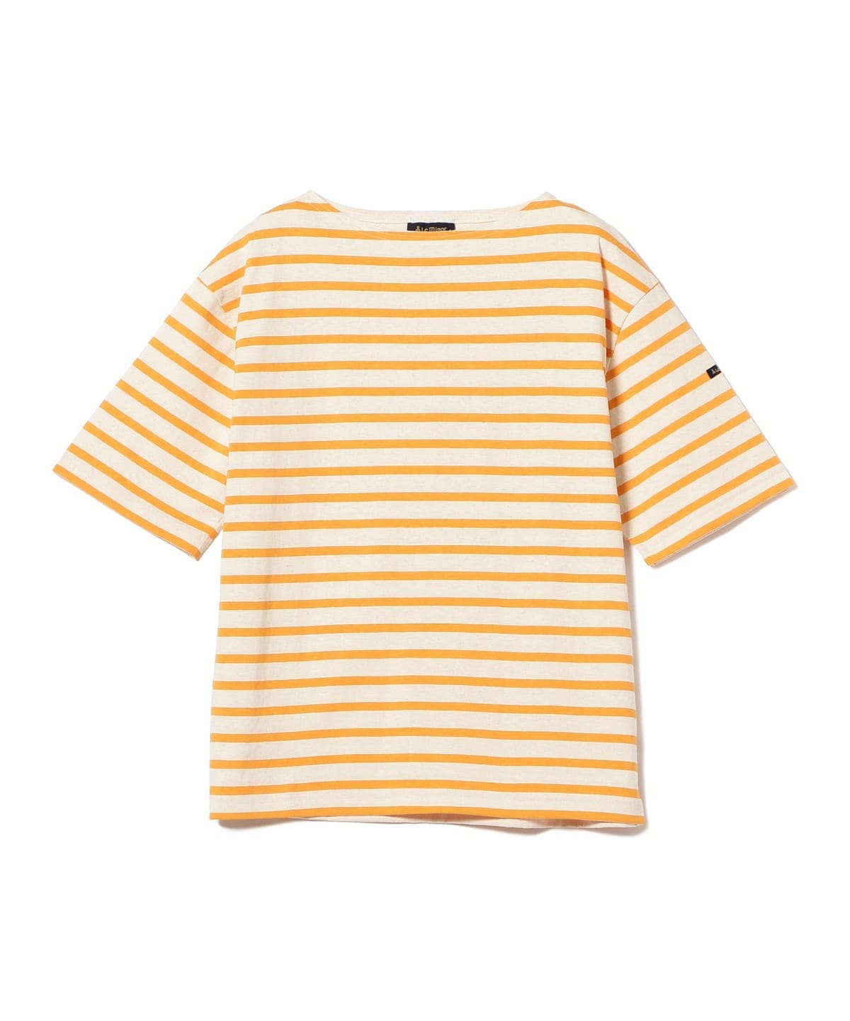 【5/8再値下げ】【別注】Le minor ルミノア / ボーダー ボートネック ショートスリーブ カットソー Tシャツ・カットソー MEN Ecru/Plumage 4 【5/8再値下げ】【別注】Le minor ルミノア / ボーダー ボートネック ショートスリーブ カットソー Tシャツ・カットソー MEN Ecru/Plumage 4