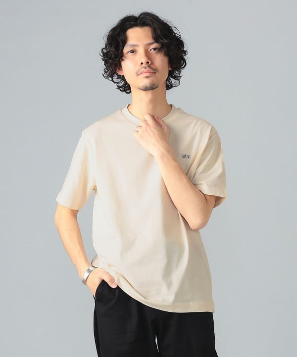 BEAMS F（ビームスF）LACOSTE / クルーネック Tシャツ（Tシャツ