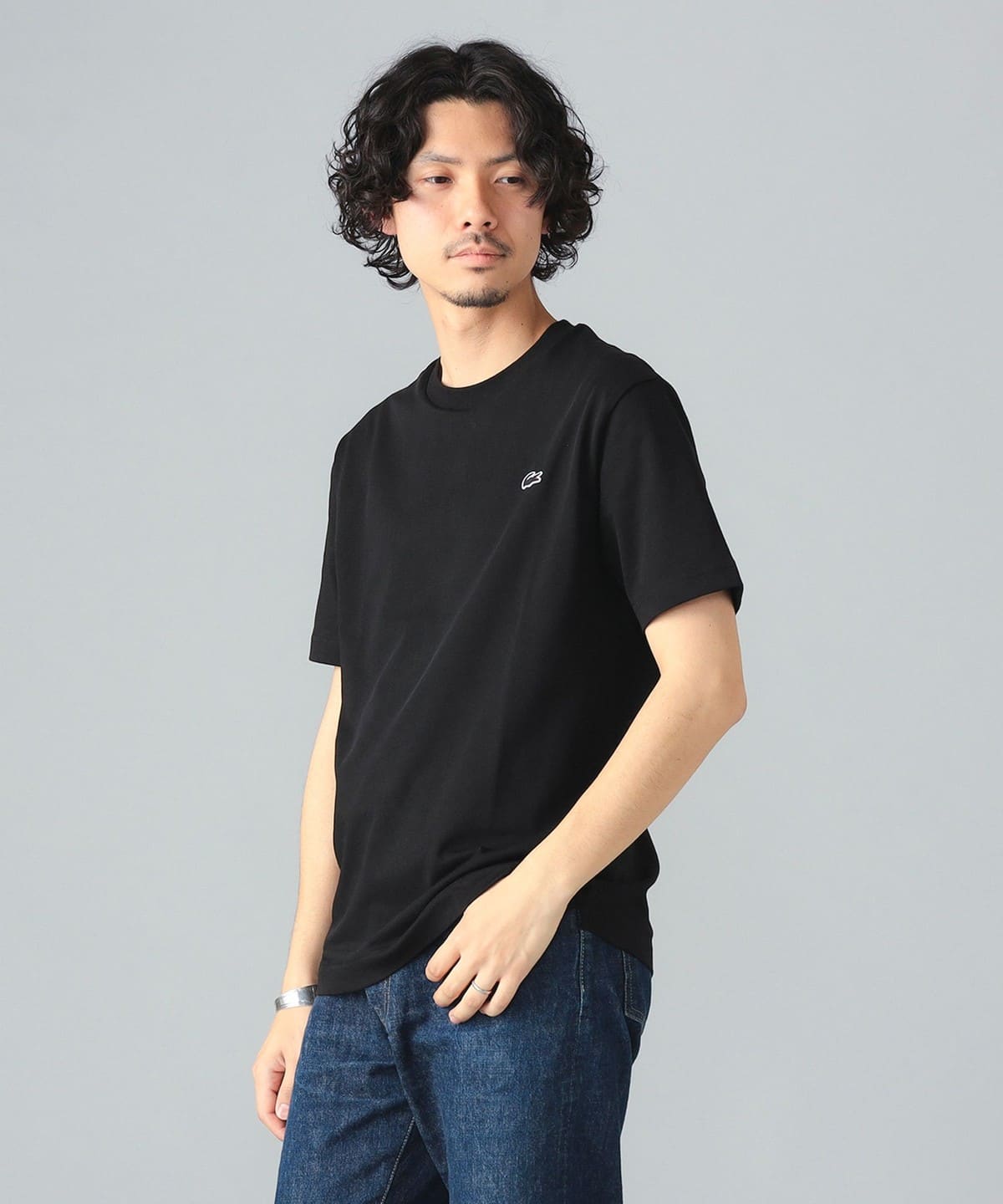BEAMS F（ビームスF）LACOSTE / クルーネック Tシャツ（Tシャツ