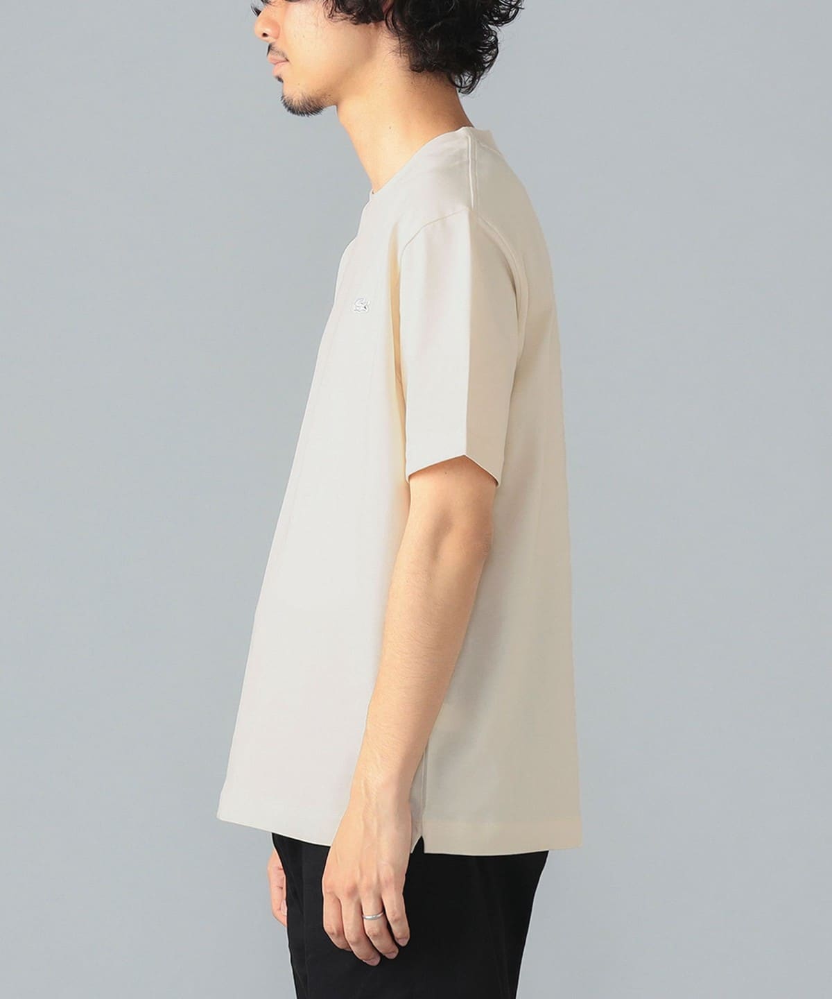 BEAMS F（ビームスF）LACOSTE / クルーネック Tシャツ（Tシャツ