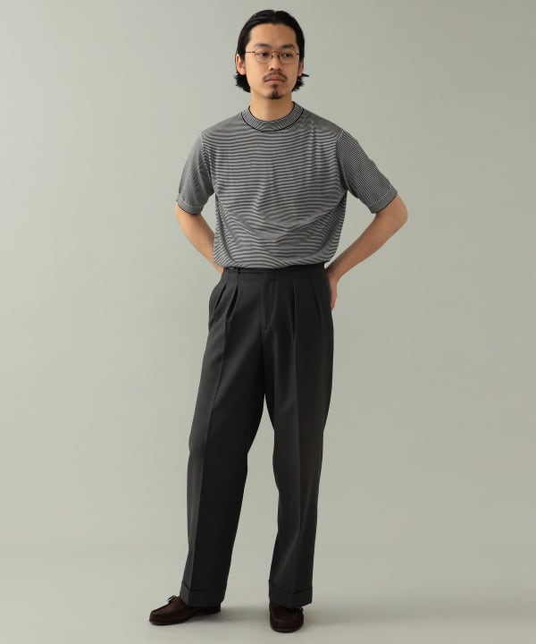 BEAMS F（ビームスF）JOHN SMEDLEY × BEAMS F / 別注 コットン