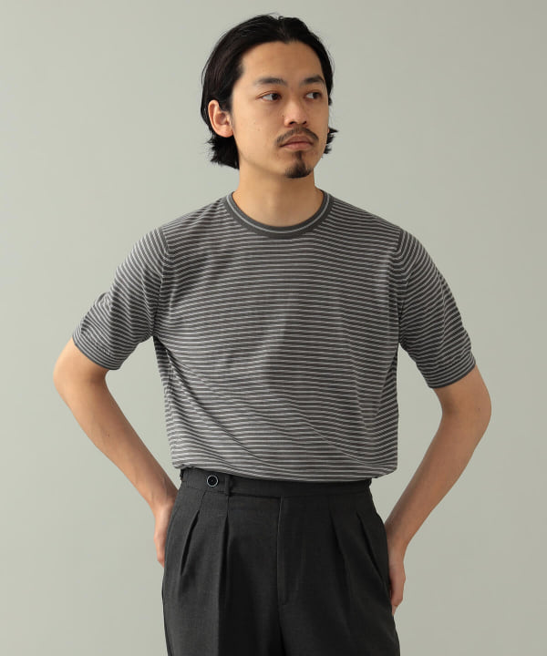 BEAMS F（ビームスF）JOHN SMEDLEY × BEAMS F / 別注 コットン