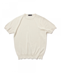 ▲BEAMS F / 別注ソリッドクルー(ITALY製)
