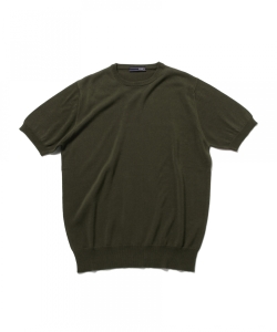 ▲BEAMS F / 別注ソリッドクルー(ITALY製)