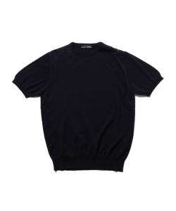 ▲BEAMS F / 別注ソリッドクルー(ITALY製)