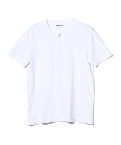 ▲three dots / ヘンリーネックTシャツ