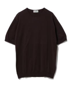 ▲JOHN SMEDLEY / BELDEN 30ゲージ クルーネックニット